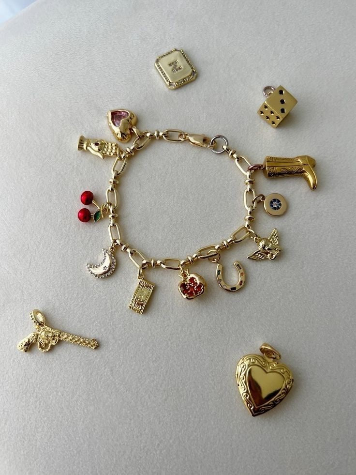 PULSERAS CON CHARMS