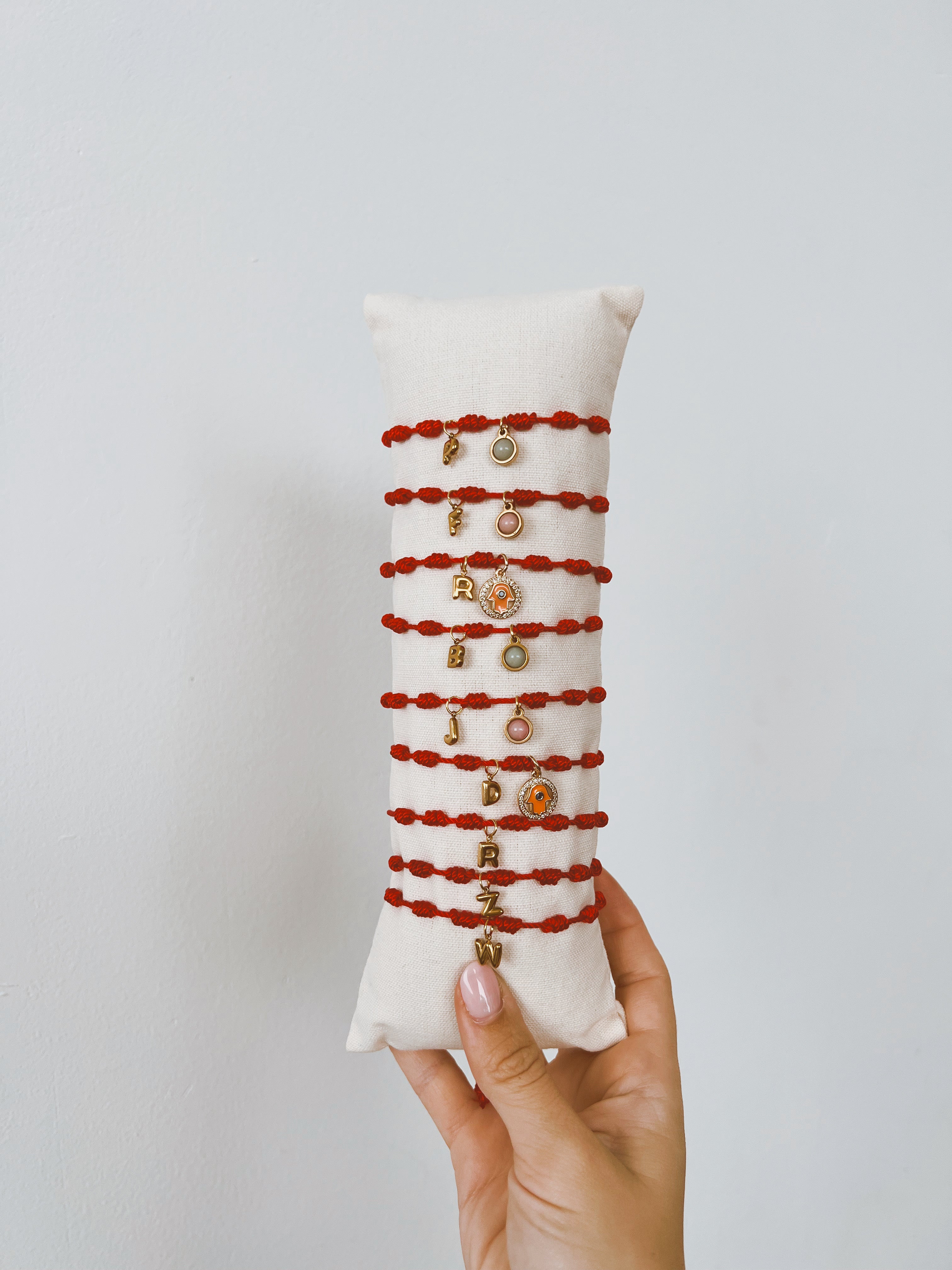 Inicial Siete nudos - Cuerda Roja