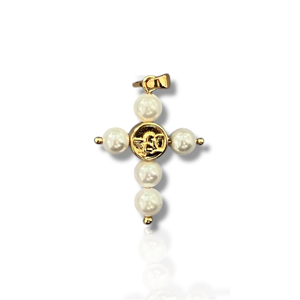 Cruz Perla con Angelito