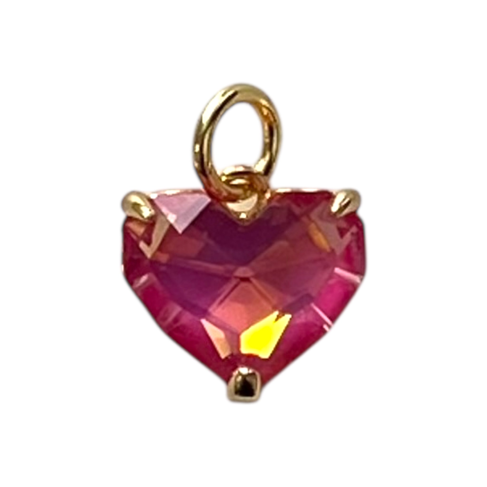 Corazón de Cristal Rosa