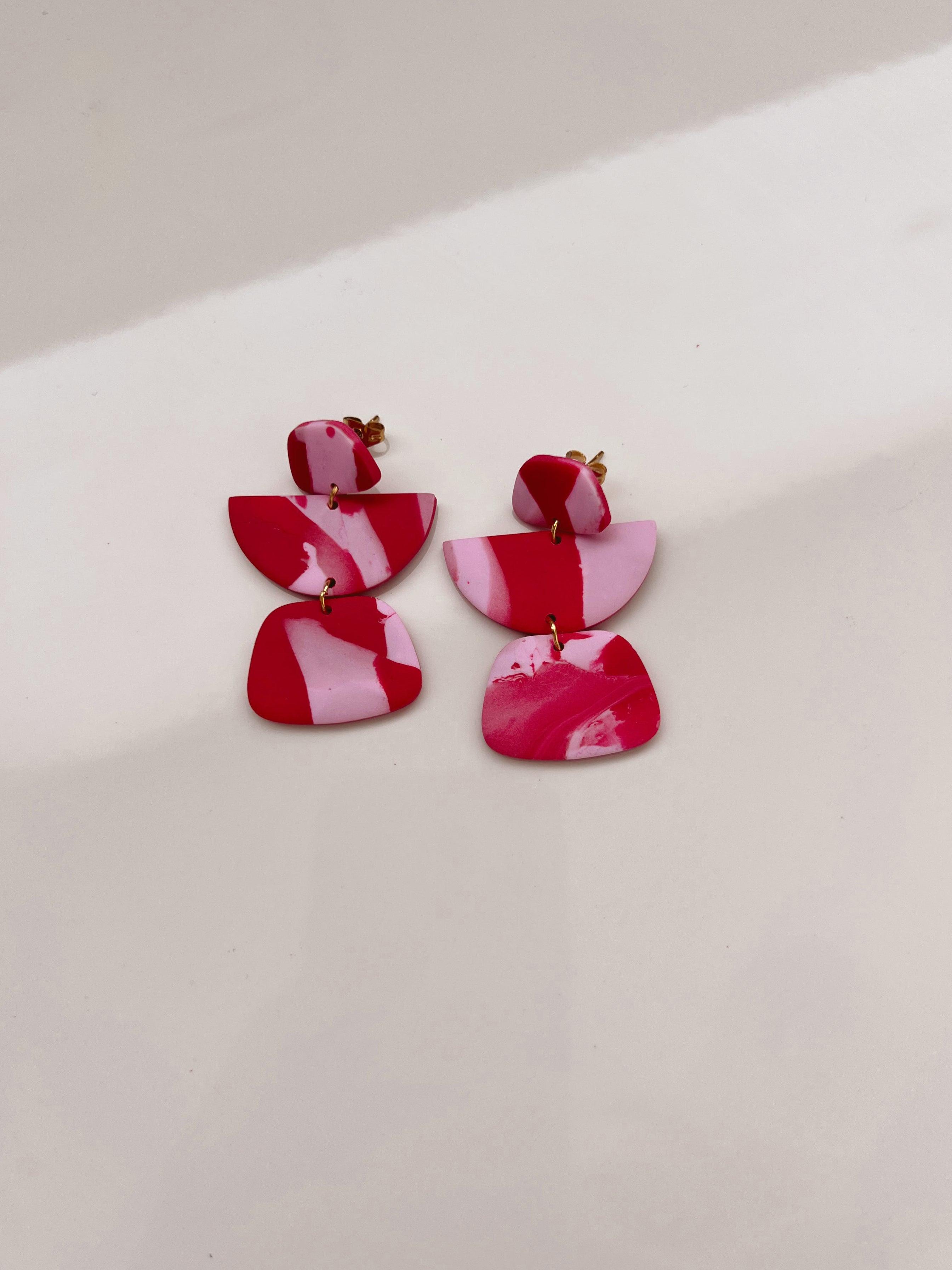 Pendientes Rosé Flow