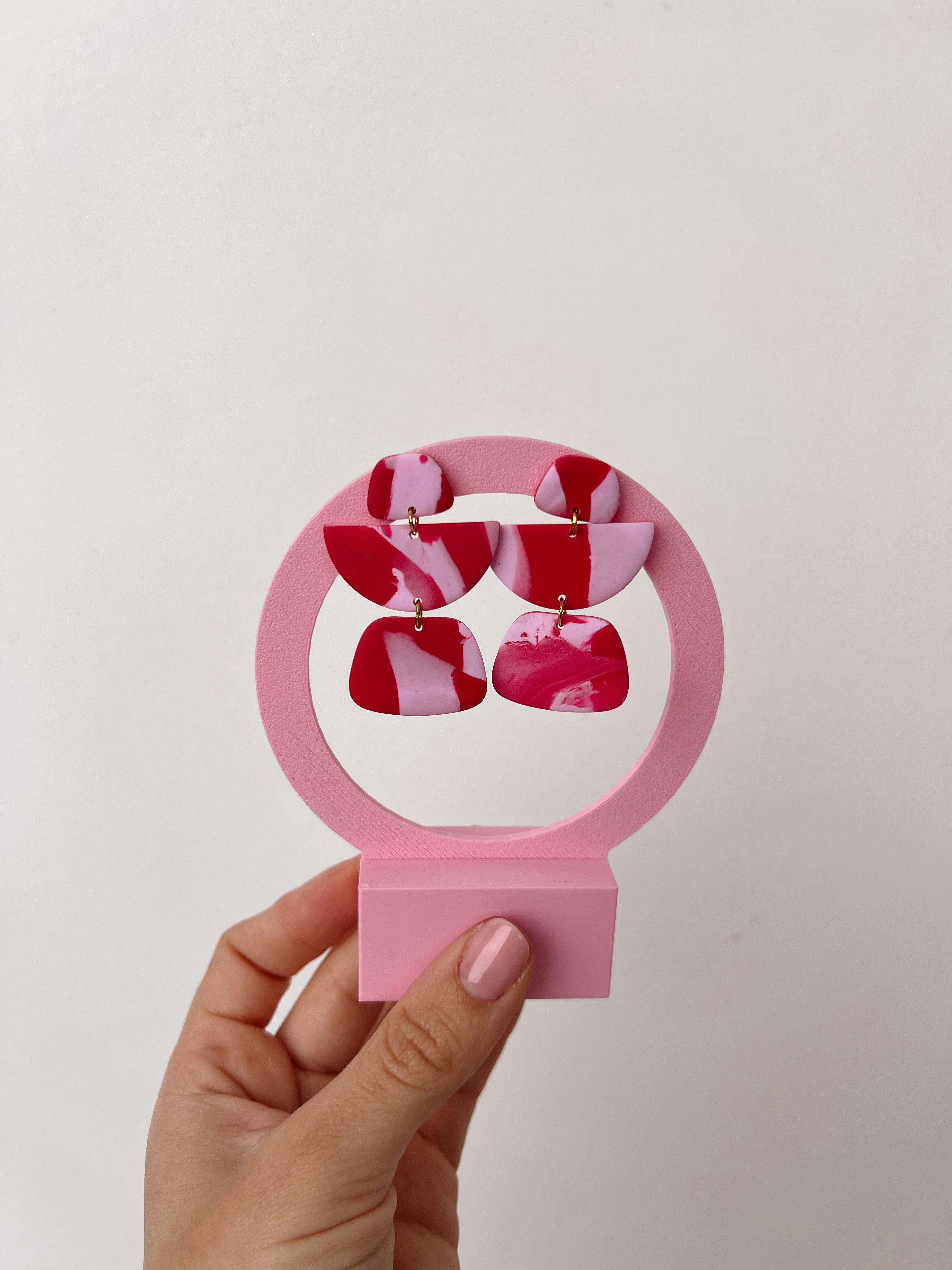 Pendientes Rosé Flow