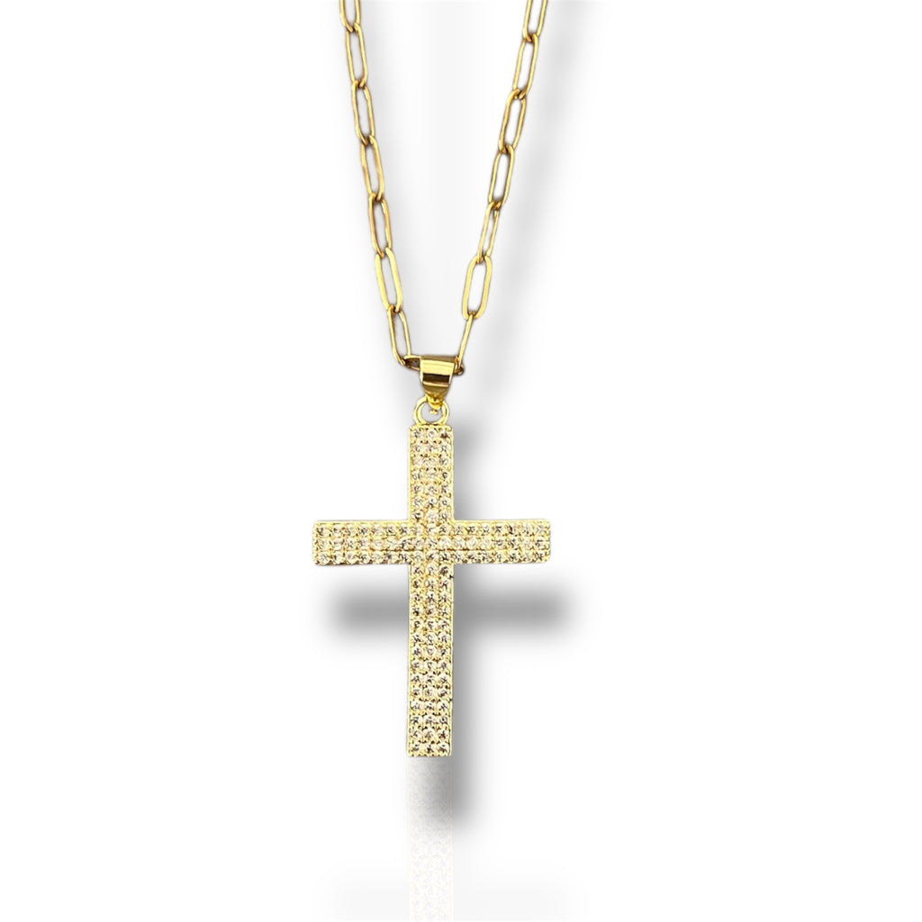 Bright cross Necklace